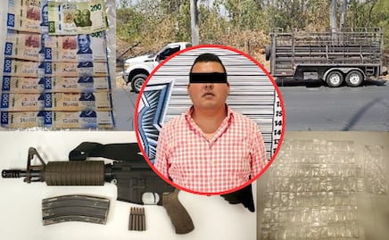 Detienen a "El Charro", presunto extorsionador del Mercado Morelos