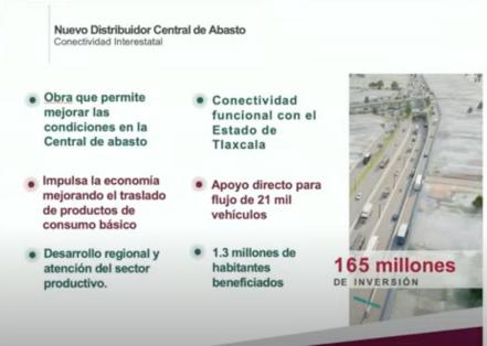 Línea 4 de RUTA, Central de Autobuses del Sur y más obras, anuncia gobernador frente a AMLO