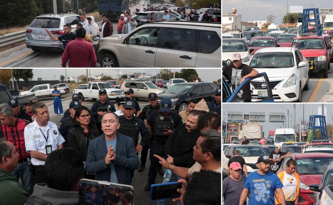 Dueños de autos chocolate desquiciaron el tráfico en la zona metropolitana de Puebla | Foto: EsImagen