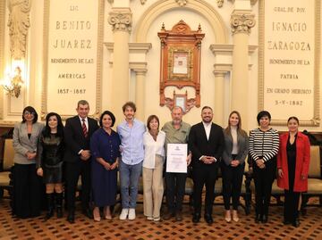 Gobierno municipal de Puebla reconoce a Adolfo Strauch como “visitante distinguido”