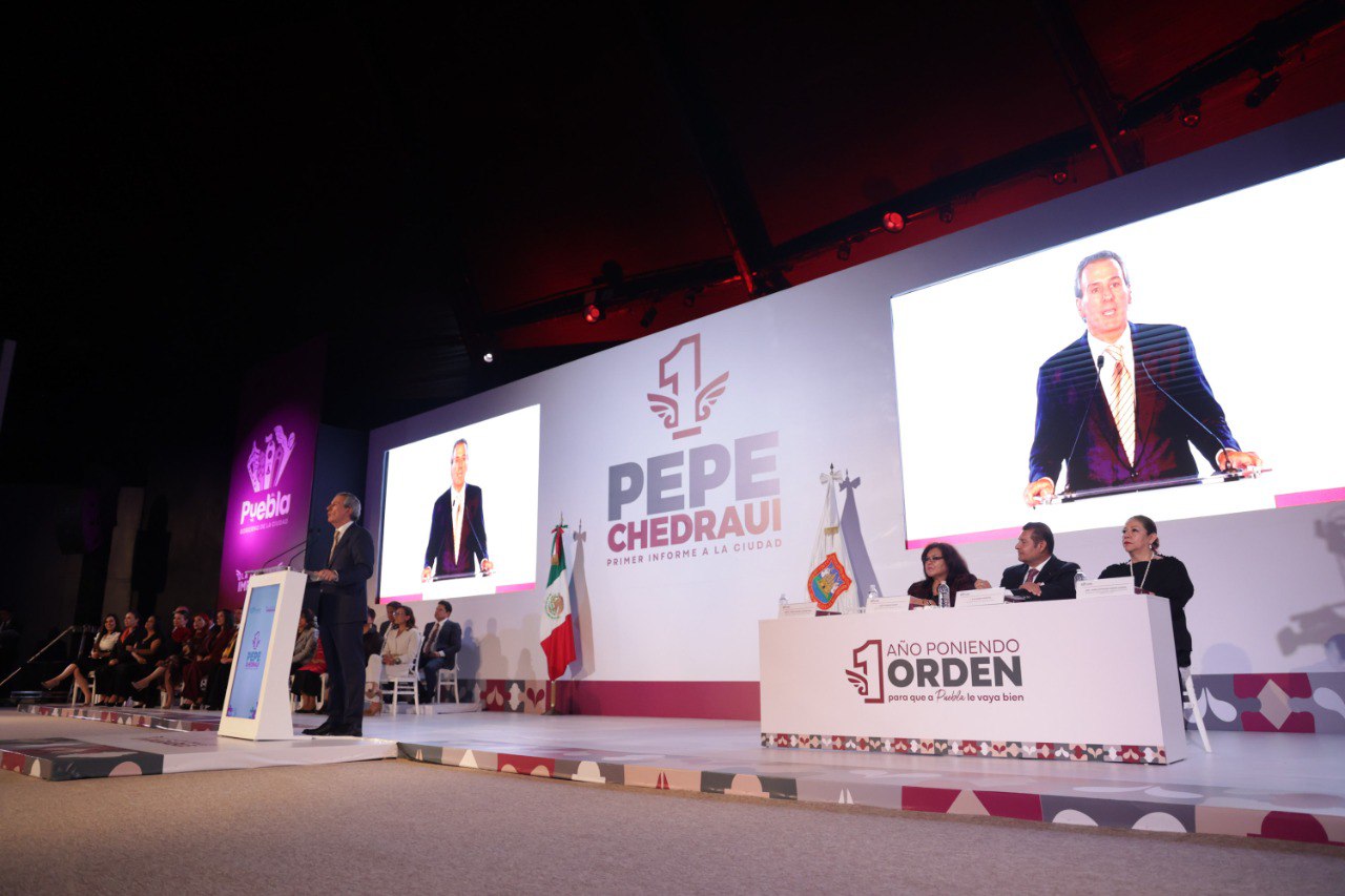 Pepe Chedraui rinde su primer informe; destina 115 mdp para atender crisis de baches