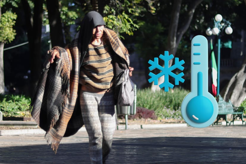Se acerca una masa de aire polar ¿cómo afectará a Puebla?