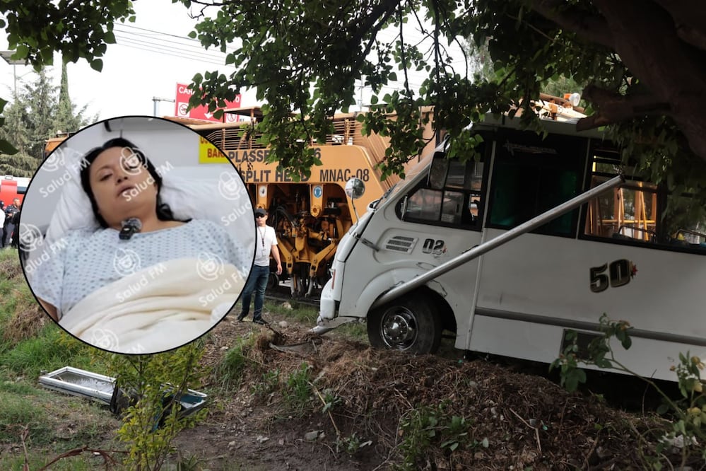 Edith Rivera, una de las pasajeras lesionadas en el choque entre un tren y Ruta 50, denunció secuelas físicas | Foto: Captura de video Salud FM / EsImagen