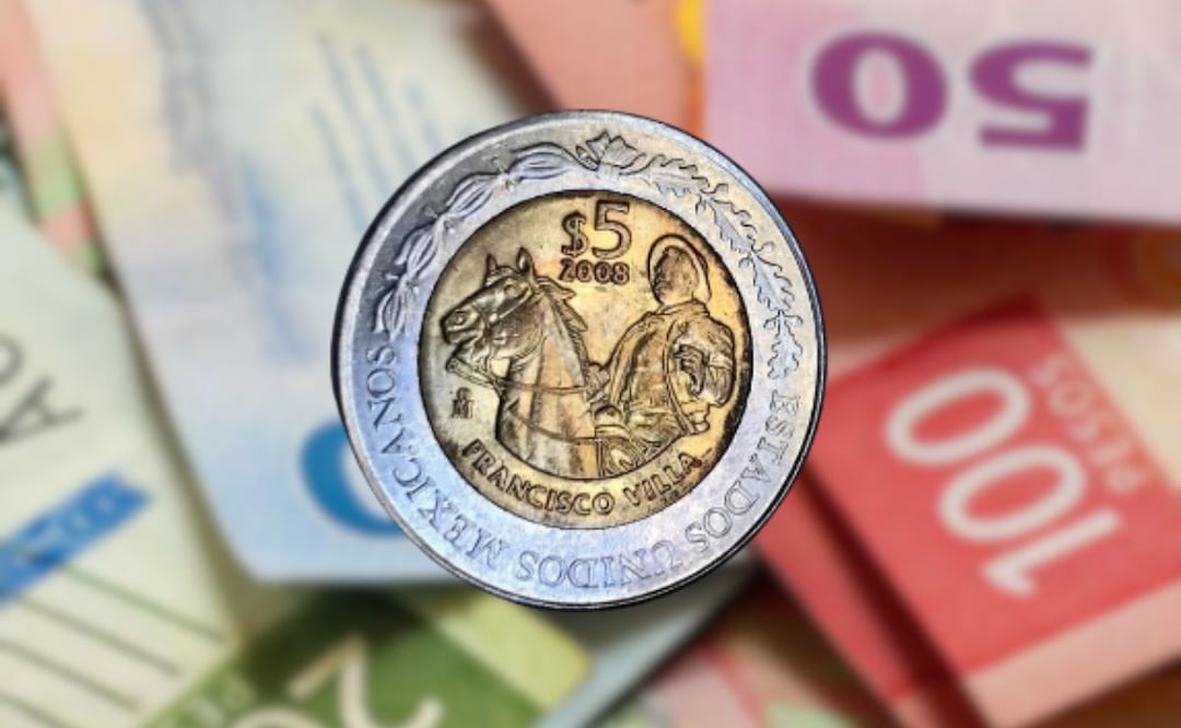 Una moneda de 5 pesos se cotiza hasta en 2 millones de pesos | Foto: Freepik / Mercado Libre