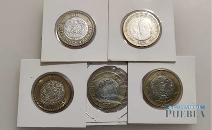 ¿Cuáles son las monedas bimetálicas de 10 pesos que existen y en cuánto se venden?