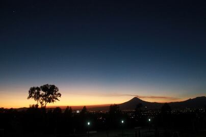 ¿Cuándo fue la última gran erupción el volcán lztaccíhuatl?