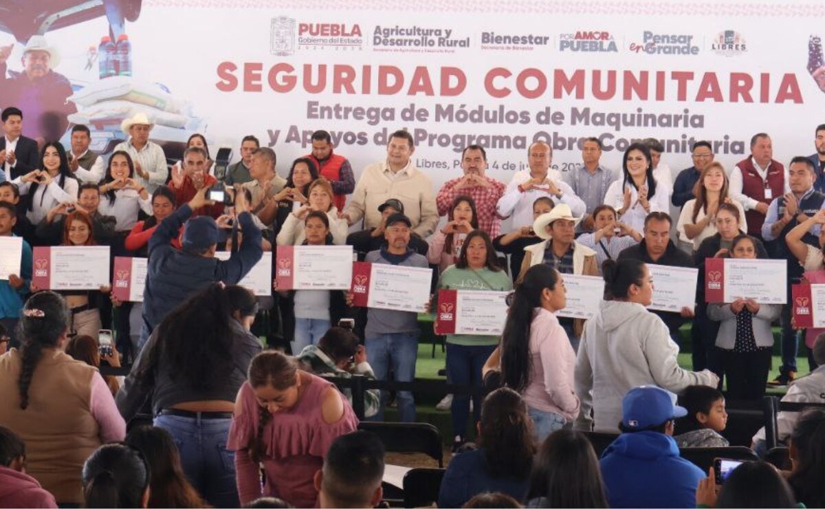 Gobierno municipal de Xiutetelco impulsa el desarrollo agrícola y comunitario con el respaldo del Gobierno del Estado