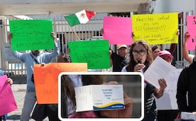 Pacientes con trasplante de riñón protestan por desabasto de medicamento en IMSS San José