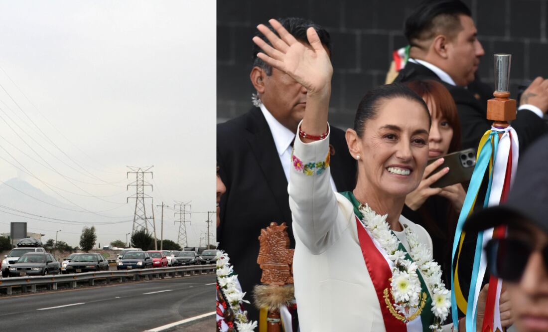 La presidenta Claudia Sheinbaum Pardo anunció la ampliación de la supercarretera Amozoc-Puebla / Foto EsImagen