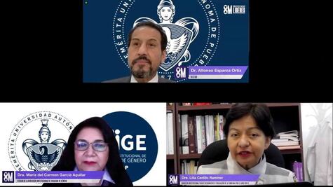 BUAP: Inaugura Alfonso Esparza actividades por el Día de la Mujer 