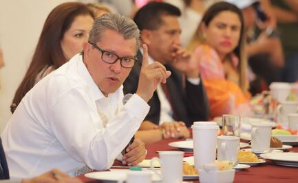 Ricardo Monreal asegura en Puebla que seguirá en Morena si resultados no le favorecen  