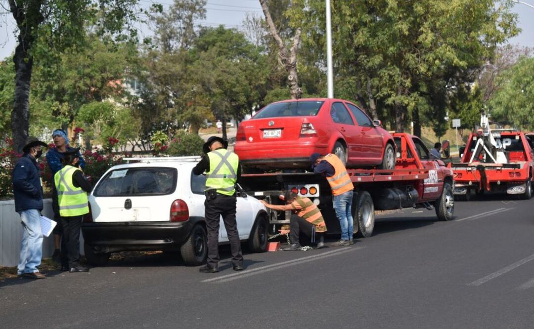 A partir del 1 de julio habrá operativos en Puebla y la zona metropolitana para los autos que no verificaron | Foto: Agencia Es Imagen para El Universal Puebla