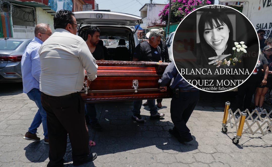Despiden en Huauchinango a Blanca Adriana entre lágrimas, rezos y exigencias de justicia I Foto: EsImagen