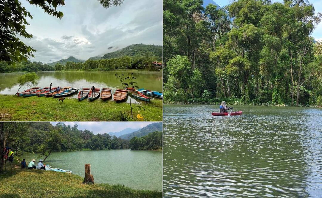 Este lugar se conoce como la Playita de los Tres Colores | Foto: Facebook El Papalote Complejo Ecoturístico