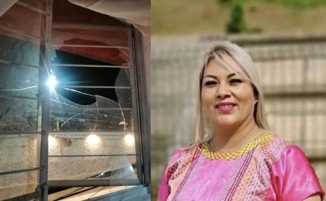 La regidora Beatriz Pérez Fragoso pidió al gobierno de San Pedro Cholula investigar el apedreo a su casa. | Foto: Facebook Beatriz Pérez