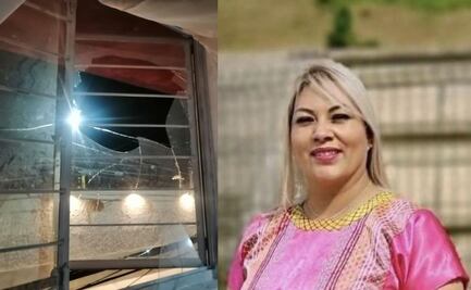 Apedrean casa de la regidora Beatriz Pérez en San Pedro Cholula