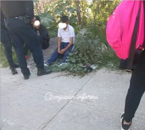 Detienen a adolescentes que asaltaban con cuchillos en Concepción Sur