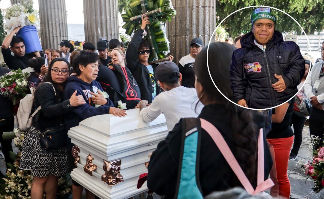 Le dieron el último adiós a Medio Metro poblano | Foto: EsImagen