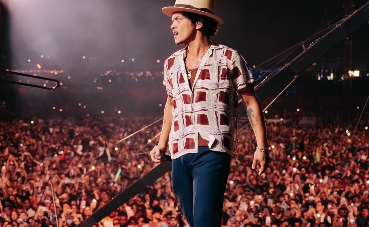 Bruno Mars estrenará el nuevo Estadio GNP Seguros | Foto: X @BrunoMars