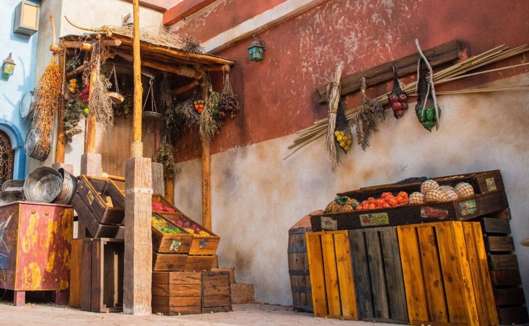 Este es el nuevo mercado marroquí de Africam Safari | Foto: Twitter Africam Safari