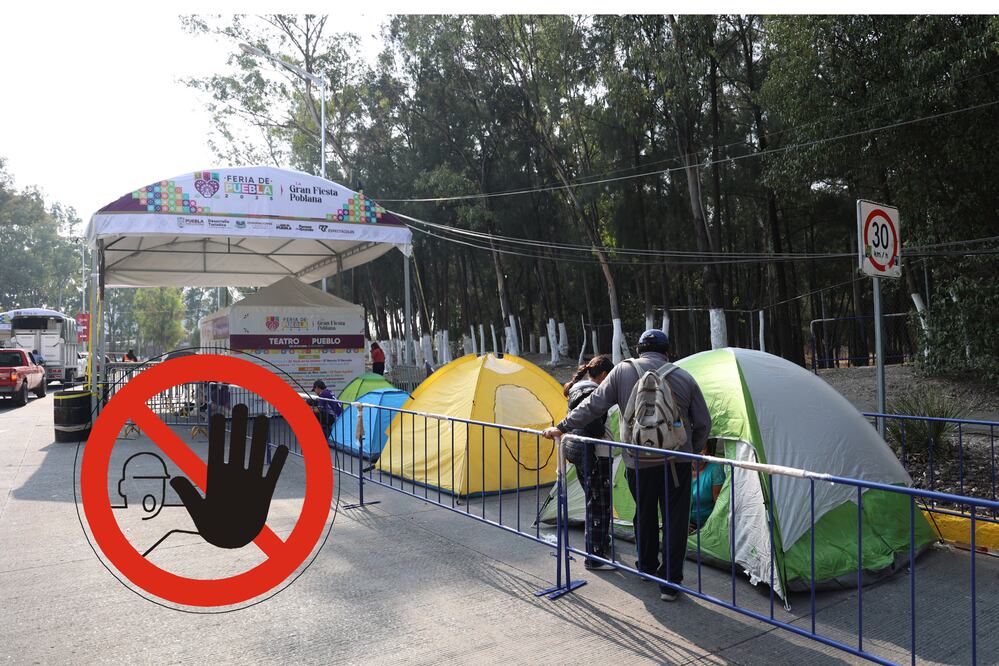 Antes de ir a la Feria de Puebla, checa esta lista de objetos prohibidos | Foto: EsImagen/Canva