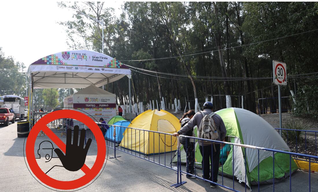 Antes de ir a la Feria de Puebla, checa esta lista de objetos prohibidos | Foto: EsImagen/Canva