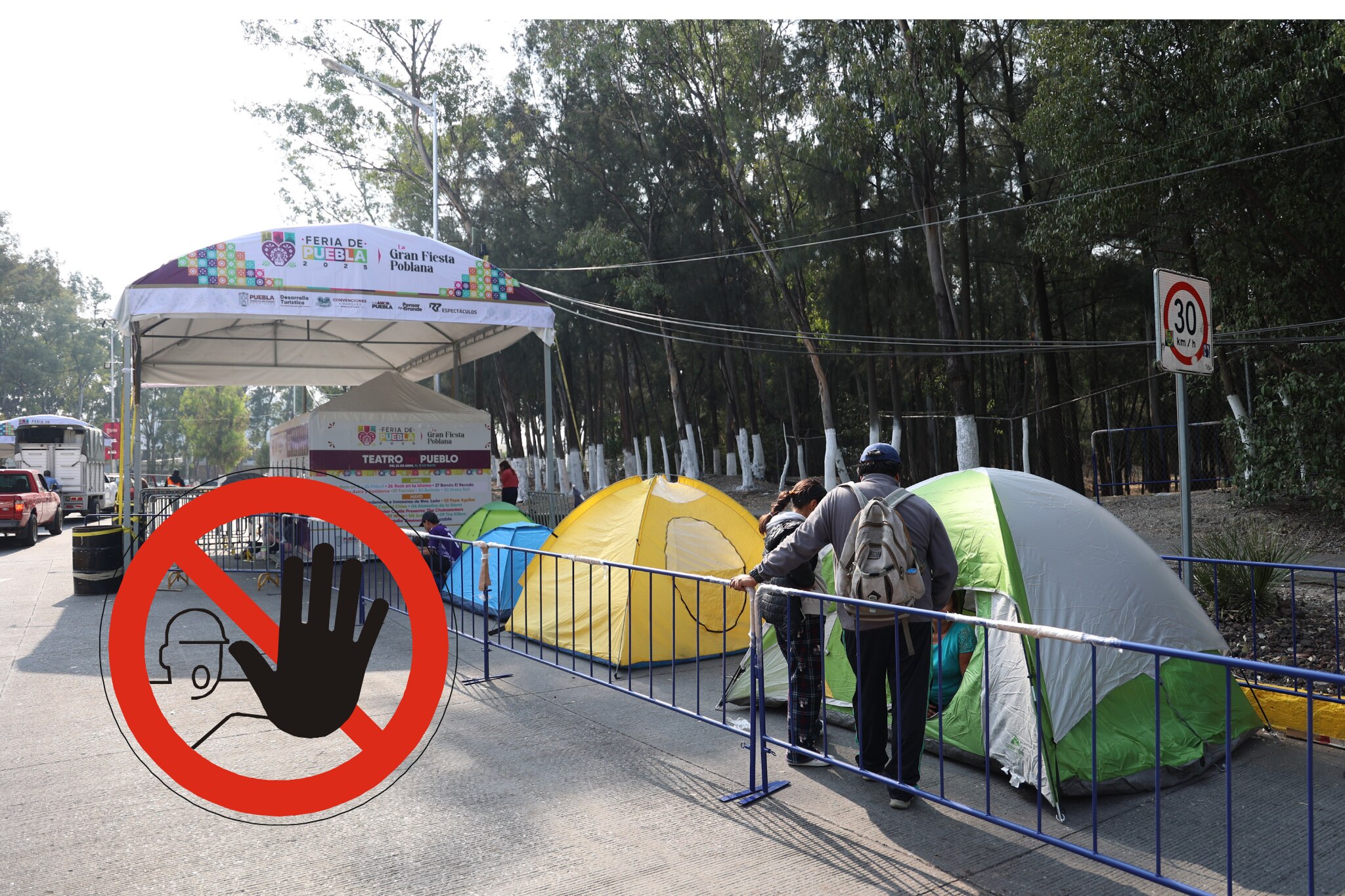 Lista de objetos prohibidos para ingresar a la Feria de Puebla 2025