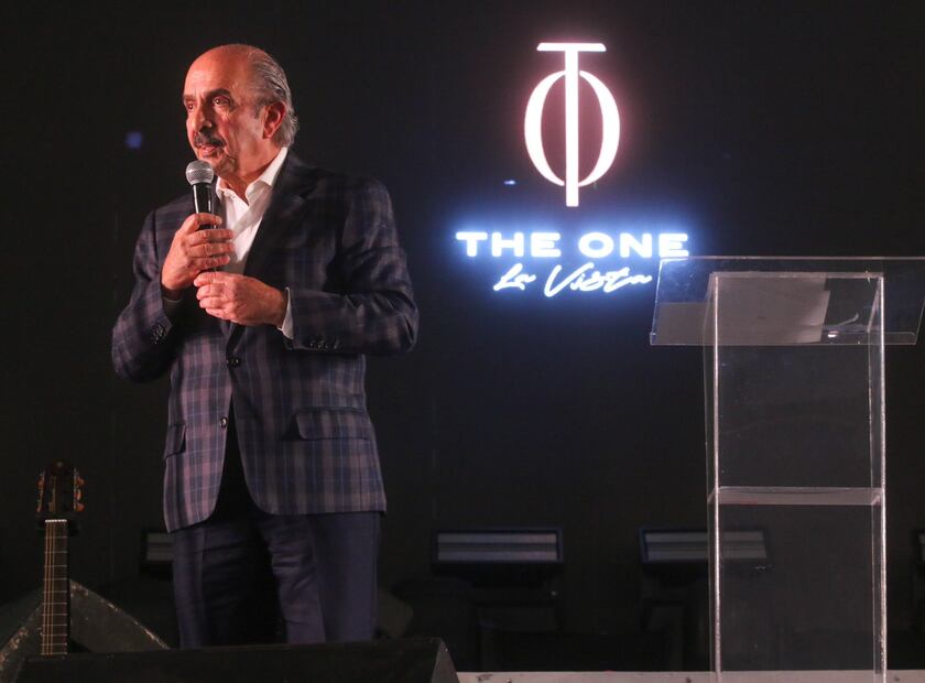 El gobernador de Puebla atestiguó la llegada de The One La Vista a Puebla | Twitter Sergio Salomon