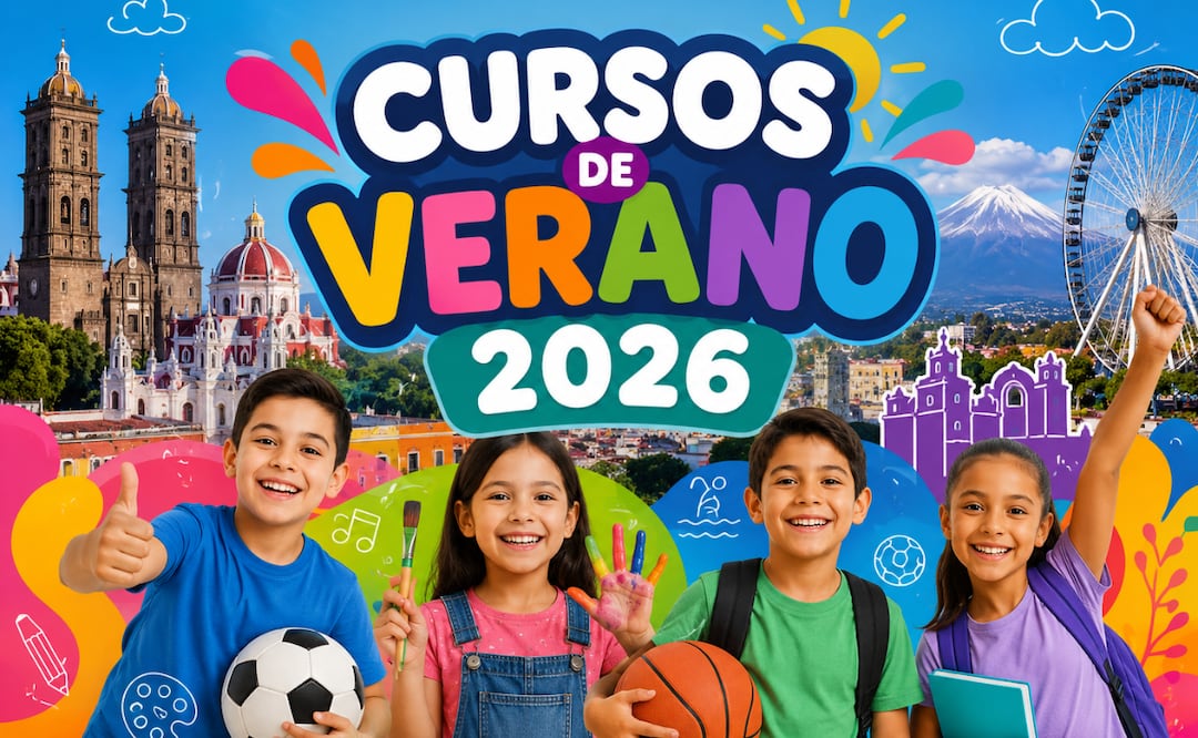 Estos son los 5 cursos de verano más recomendados en Puebla I Foto: ChatGPT