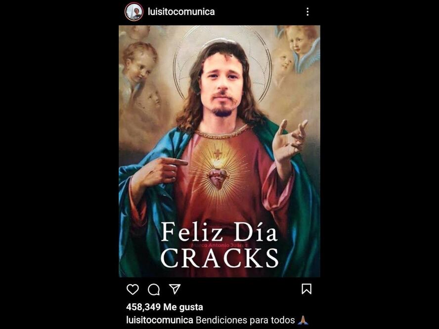 Foto: Instagram @luisitocomunica