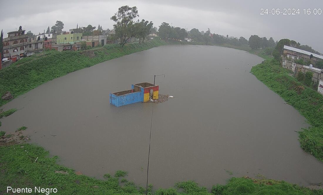 Por las lluvias, hay monitoreo de zonas como Puente Negro | Foto: X PC Municipal Puebla