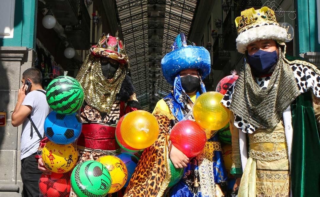 El Desfile de Reyes Magos será el 4 de enero a partir de las 18:30 horas | Foto: Agencia Es Imagen para El Universal Puebla