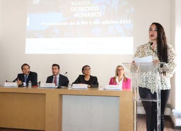 Presentan Gaceta de Derechos Humanos en el Congreso del Estado