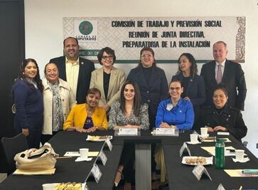 Maiella Gómez encabeza instalación de Mesa Directiva de la Comisión de Trabajo en San Lázaro