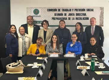 Maiella Gómez encabeza instalación de Mesa Directiva de la Comisión de Trabajo en San Lázaro