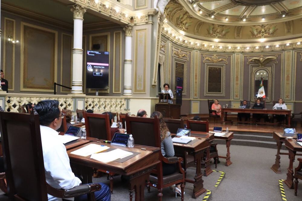 En la sesión de este martes se recibieron las propuestas | Foto: Congreso del estado de Puebla