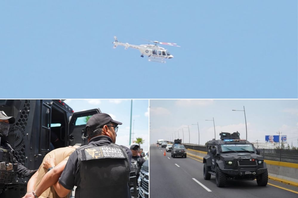 “El Bukanas” fue trasladado al penal de Tepexi bajo un fuerte operativo de seguridad | Foto: Gobierno de Puebla