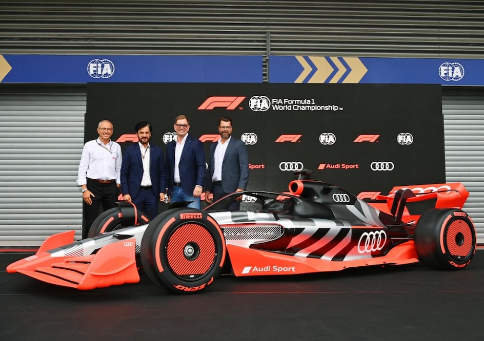 Audi llega a la Fórmula 1 / Fotos: audi-mediacenter.com