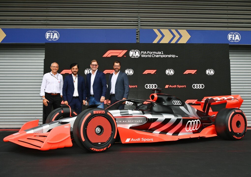 Audi llega a la Fórmula 1 / Fotos: audi-mediacenter.com