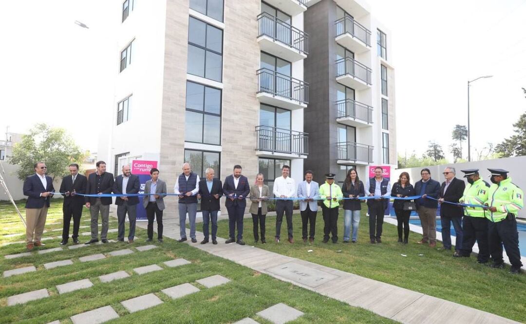 El gobierno municipal de Puebla y la CANADEVI inauguraron nuevo desarrollo inmobiliario | Fotos: del Ayuntamiento de Puebla