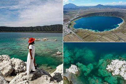 El mar de Puebla existe: descubre la Laguna de Alchichica a pocas horas de la CDMX