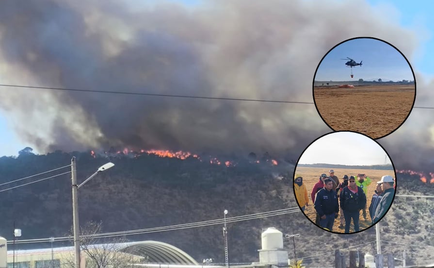 Incendio forestal en Oriental registra 90% de control y 60 de liquidación
