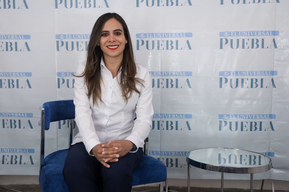 Carolina Bearegard conversó sobre su proyecto político con El Universal Puebla |EsImagen
