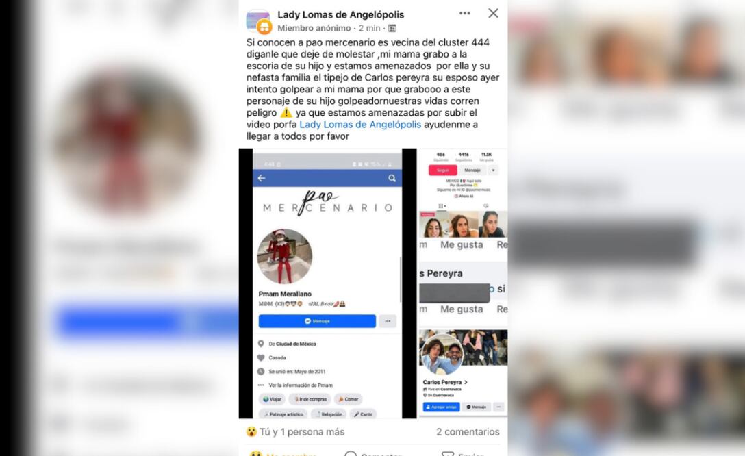 En redes sociales se denunciaron amenazas contra quien grabo al junior golpeador de Lomas de Angelópolis | Redes Sociales