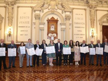 Ayuntamiento de Puebla reconoce a notarios poblanos distinguidos