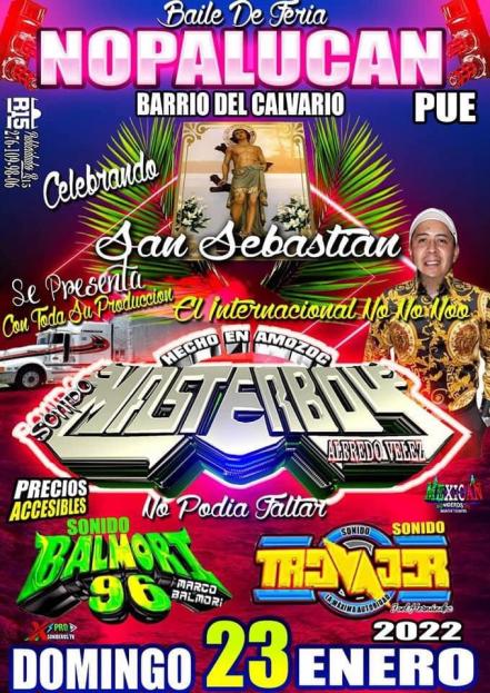 Sin miedo al Ómicron...organizan baile sonidero en Nopalucan