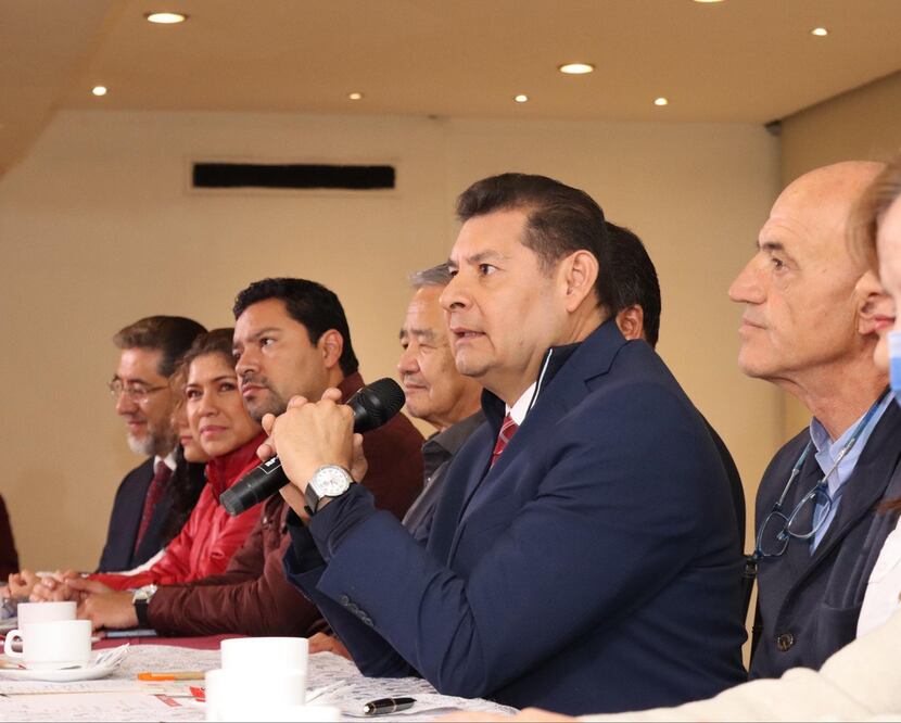 Alejandro Armenta habló sobre el derecho al agua | Foto: Especial