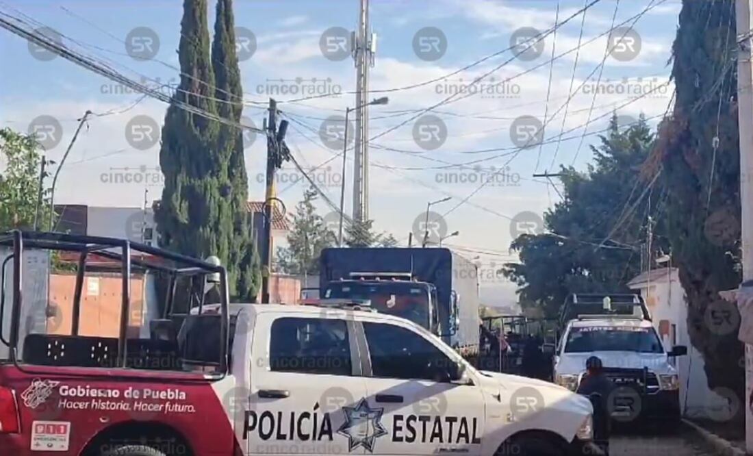 Tras la localización de 20 migrantes indocumentados en la ciudad de Puebla, dos personas fueron detenidas | Captura Cinco Radio