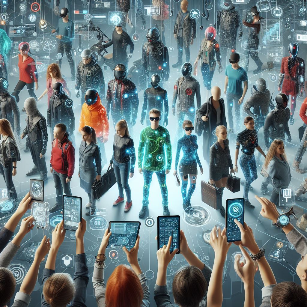 Así visualiza la Inteligencia Artificial el futuro de la población en Puebla | Foto generada por BING