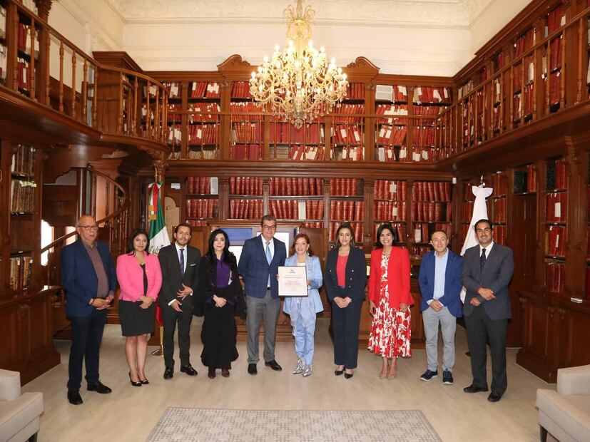 Valentina Alazraki es visitante distinguida en la ciudad de Puebla | Fotos Ayuntamiento de Puebla